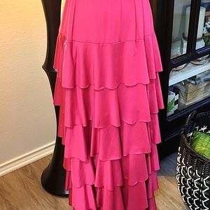 NUGGELS pink 💗 Waterfall skirt